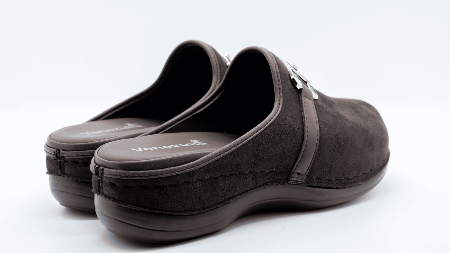 Sabot Confort Femme Maron (Dan)