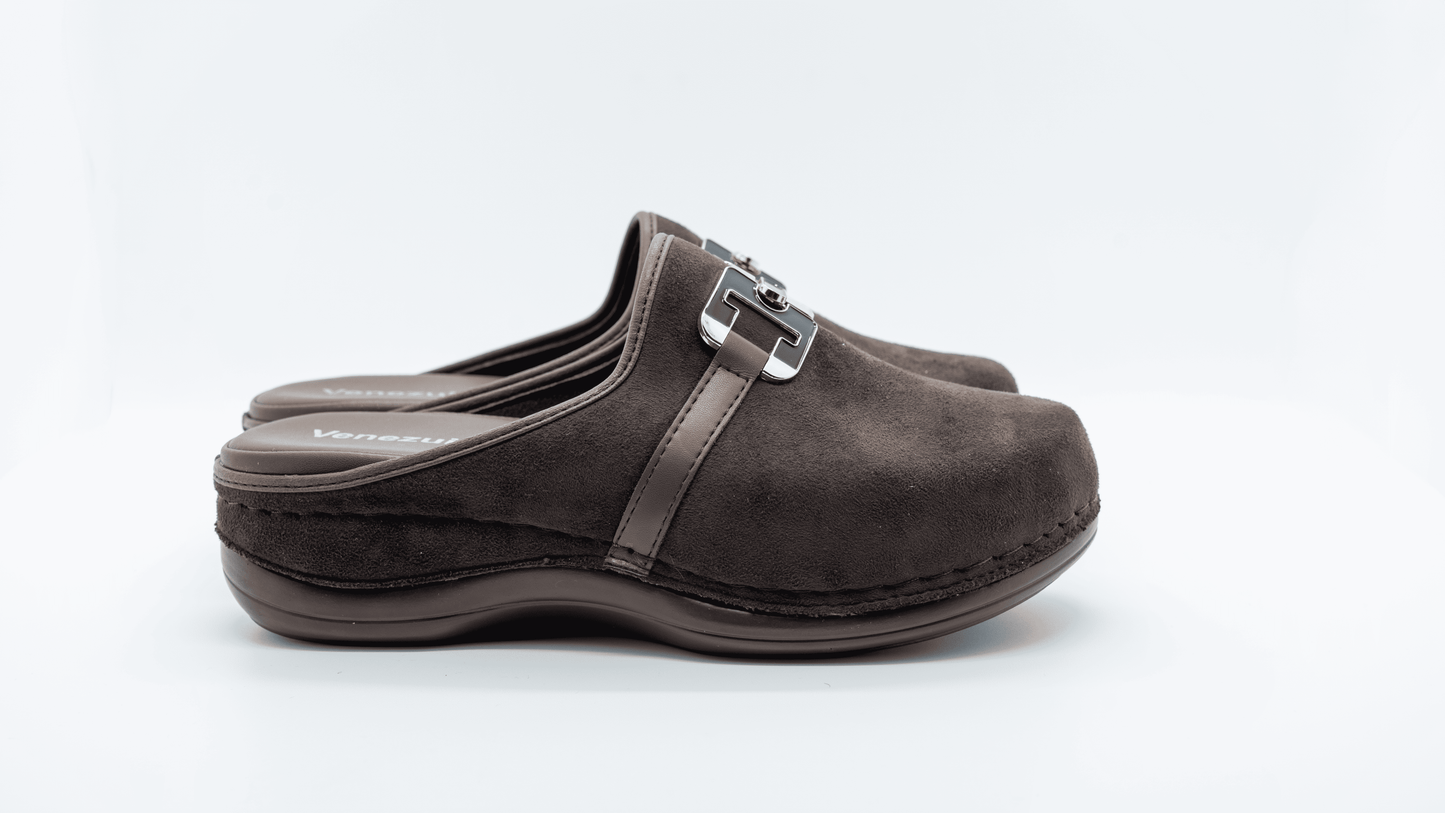 Sabot Confort Femme Maron (Dan)