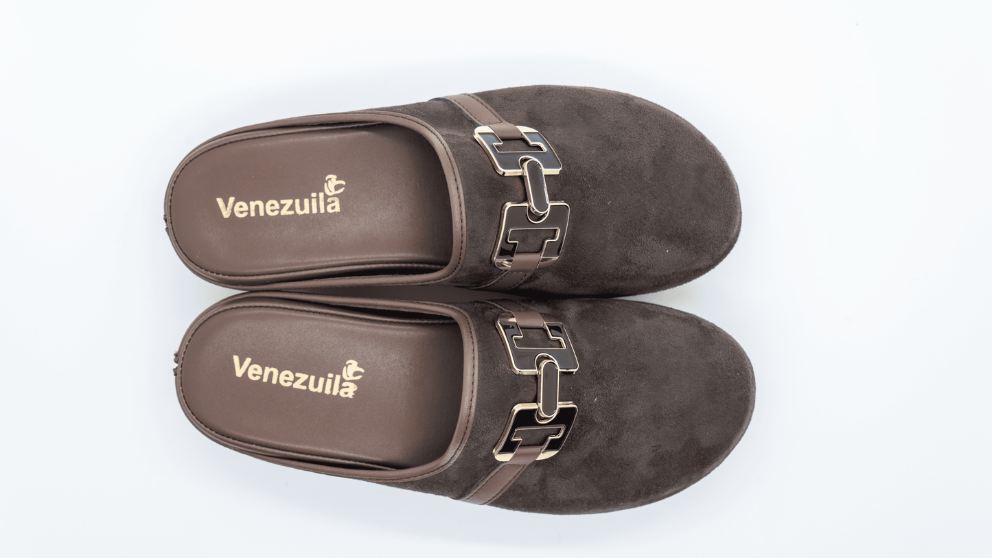 Sabot Confort Femme Maron (Dan)