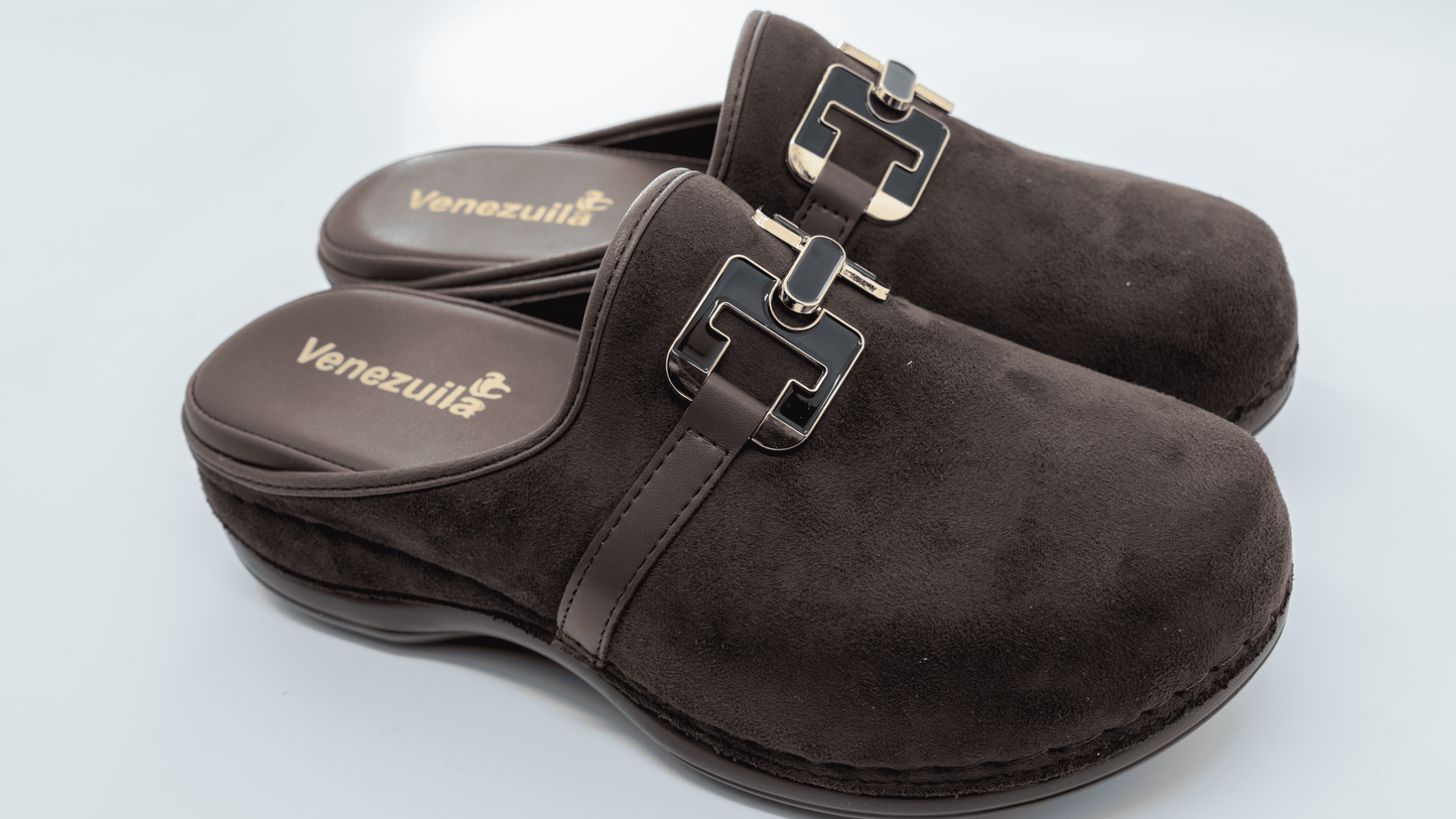 Sabot Confort Femme Maron (Dan)