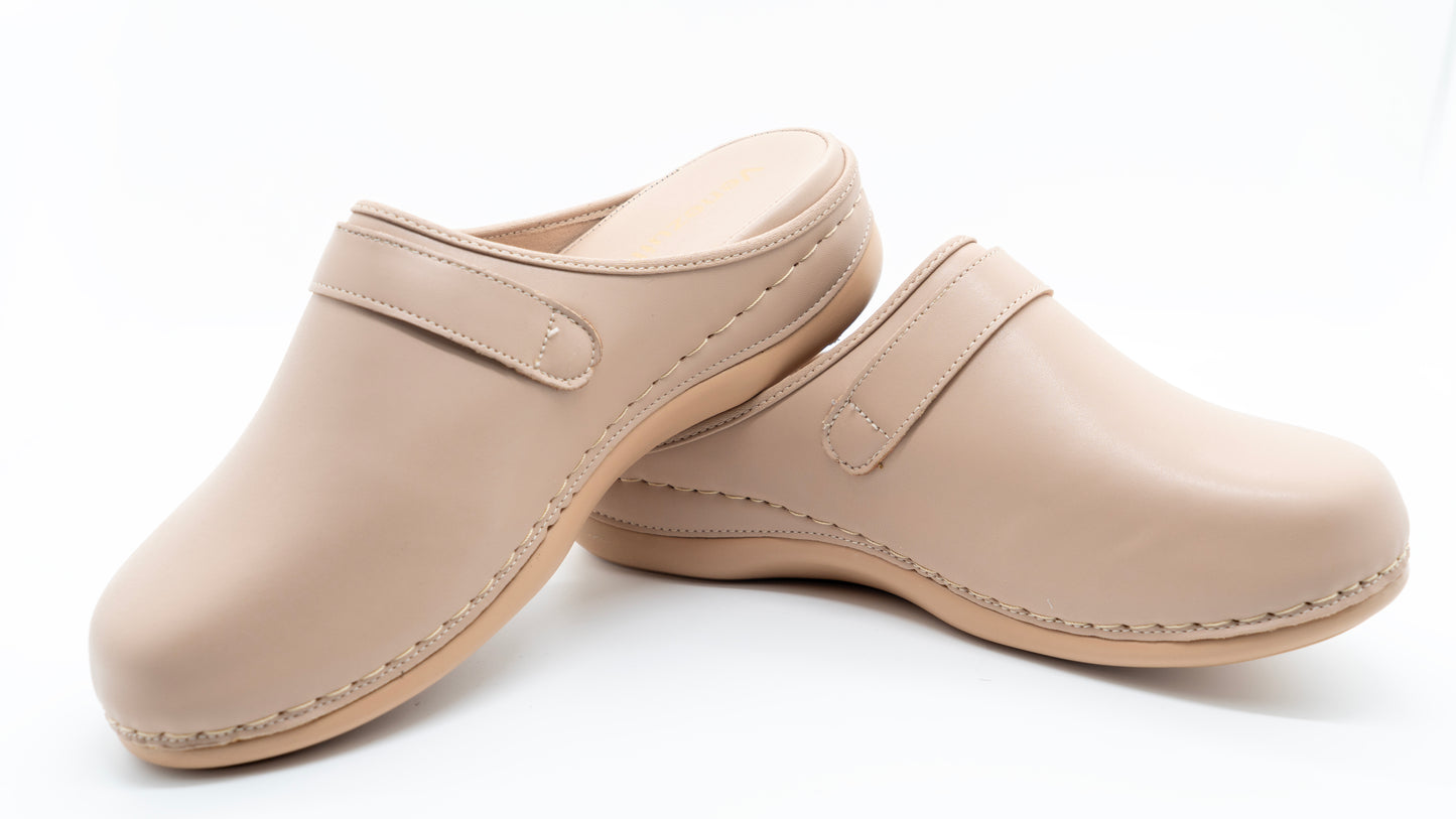 Sabot Confort  Femme Beige