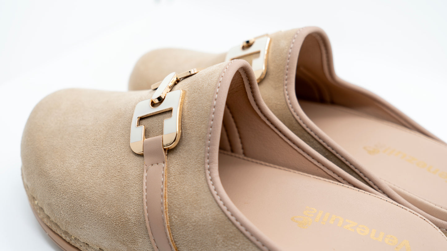 Sabot Confort  Femme Beige (Dan)