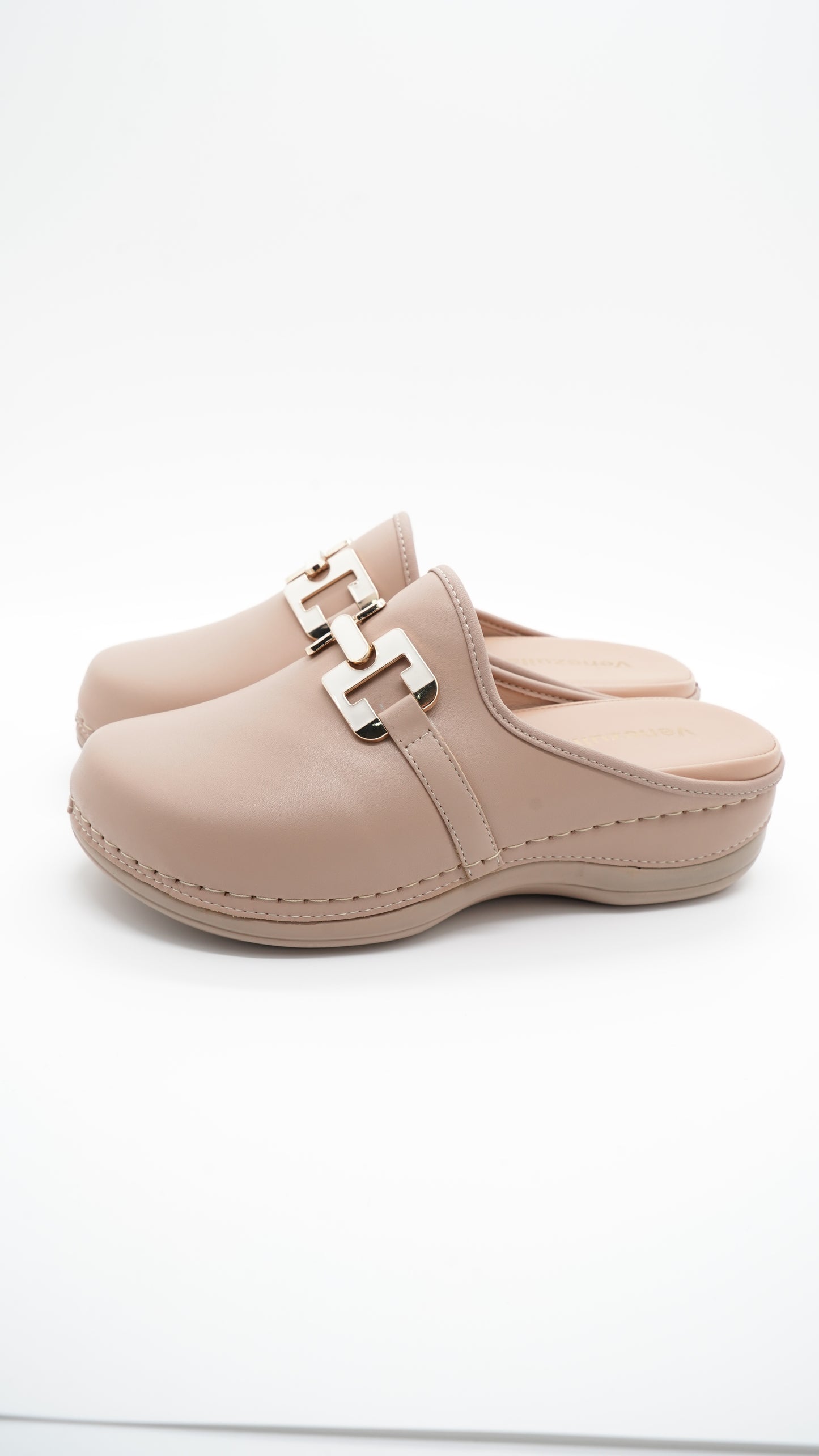 Sabot Elégant Femme Beige (Mat)