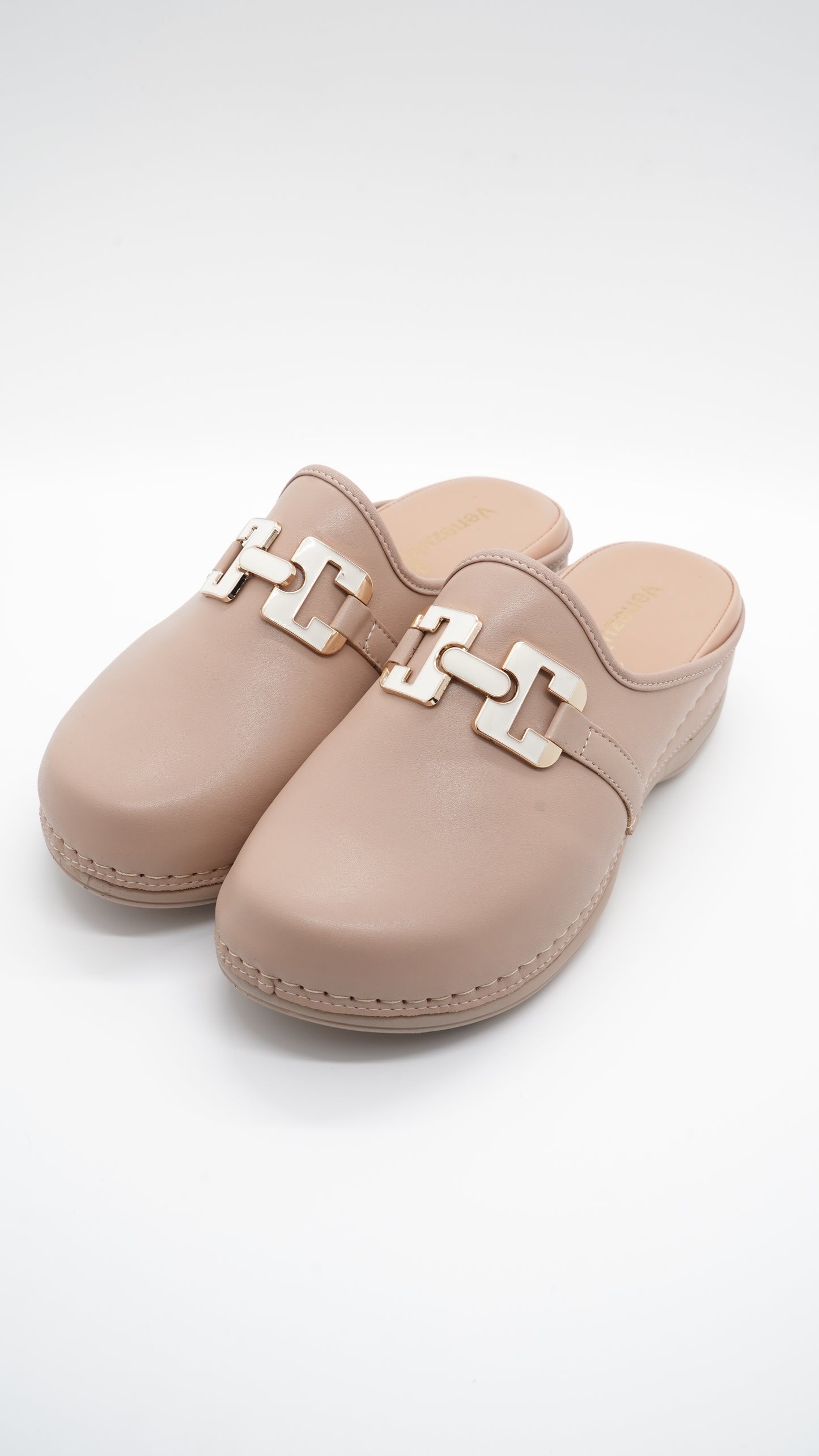 Sabot Elégant Femme Beige (Mat)